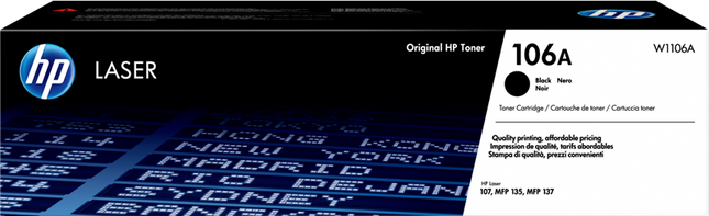 HP 106A Schwarz Toner