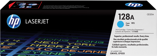 HP 128A Cyan Toner