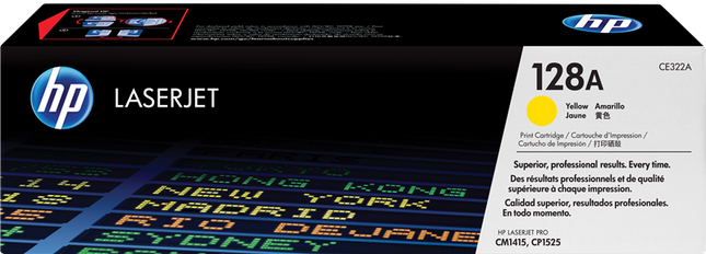 HP 128A Gelb Toner