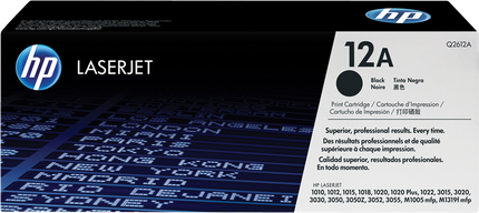 HP 12A Schwarz Toner