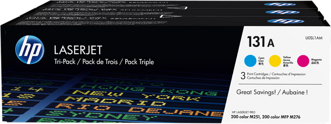 HP 131A Multipack Cyan / Magenta / Gelb