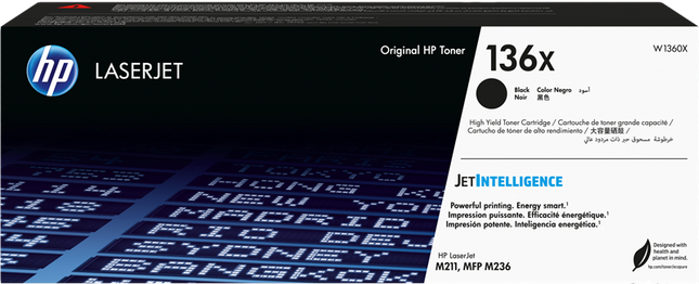 HP 136X Schwarz Toner