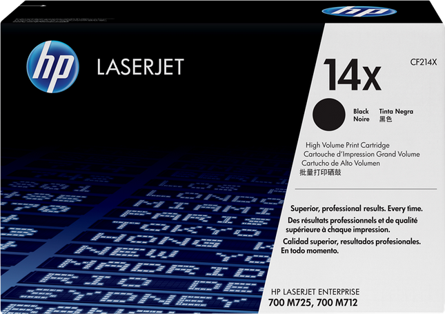 HP 14X Schwarz Toner