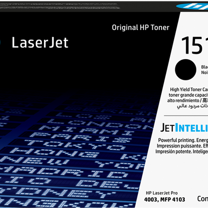 HP 151X Schwarz Toner