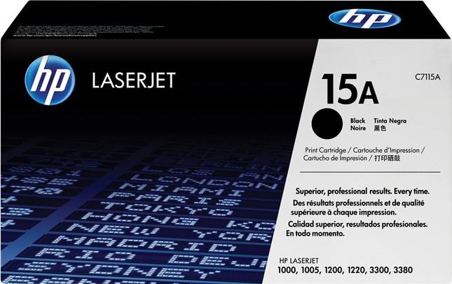 HP 15A Schwarz Toner