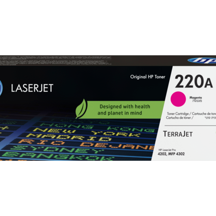 HP 220A Magenta Toner