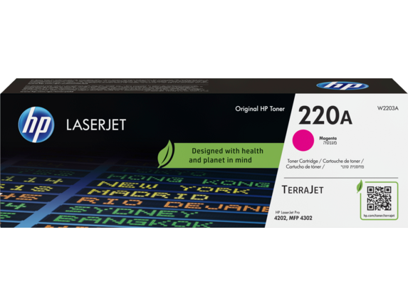 HP 220A Magenta Toner