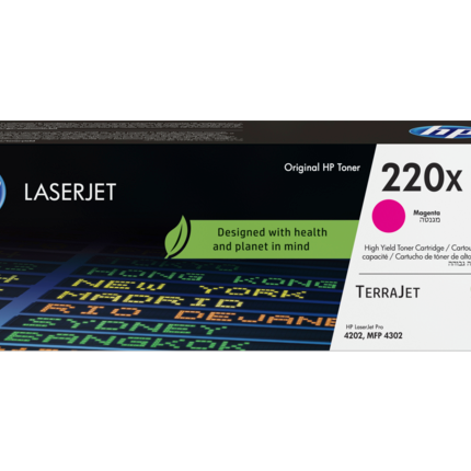 HP 220X Magenta Toner