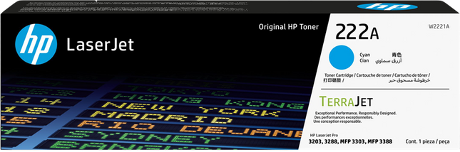 HP 222A Cyan Toner