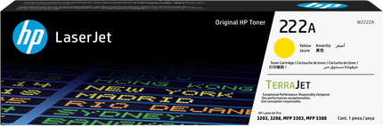 HP 222A Gelb Toner