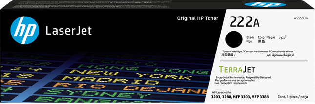 HP 222A Schwarz Toner