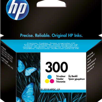 HP 300 mehrere Farben Druckerpatrone CC643EE