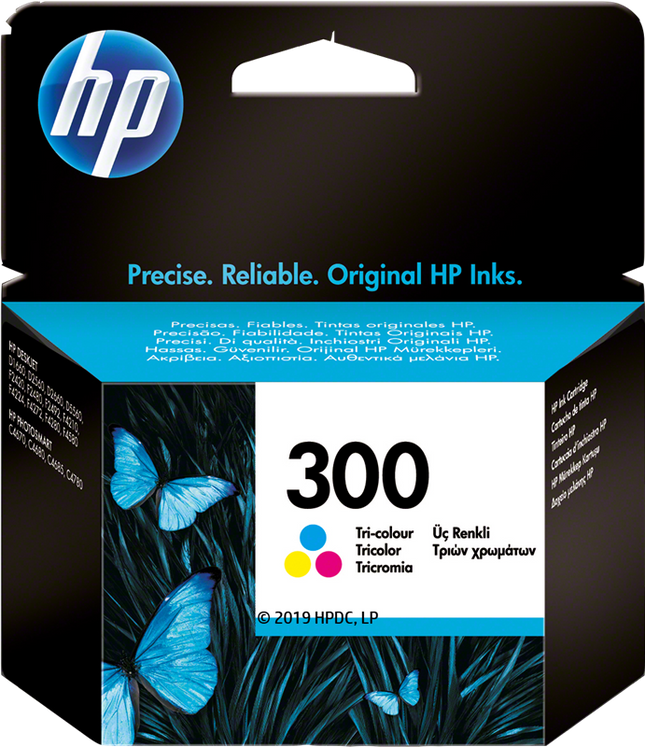HP 300 mehrere Farben Druckerpatrone CC643EE