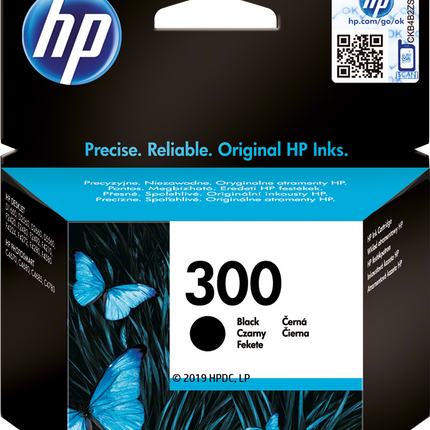 HP 300 Schwarz Druckerpatrone CC640EE