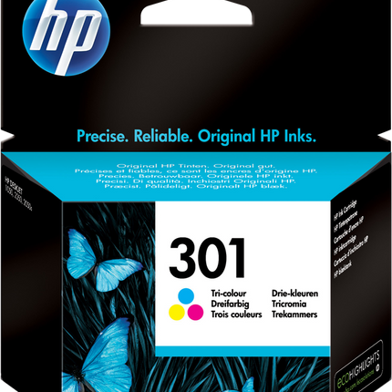 HP 301 mehrere Farben Druckerpatrone CH562EE