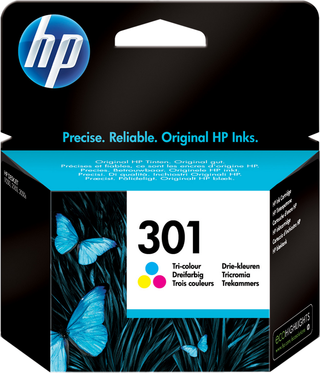 HP 301 mehrere Farben Druckerpatrone CH562EE