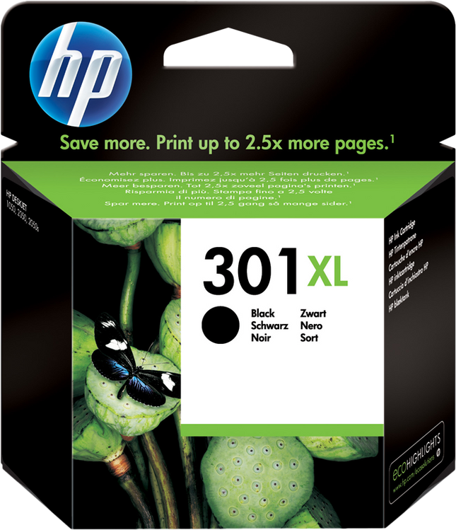 HP 301 XL Schwarz Druckerpatrone