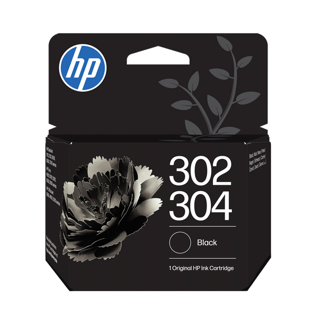 HP 302 / 304 Schwarz Druckerpatrone B7RT7AE