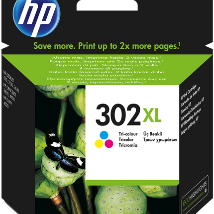HP 302 XL mehrere Farben Druckerpatrone