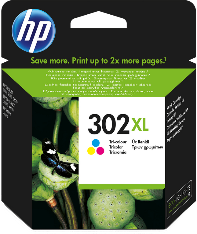 HP 302 XL mehrere Farben Druckerpatrone