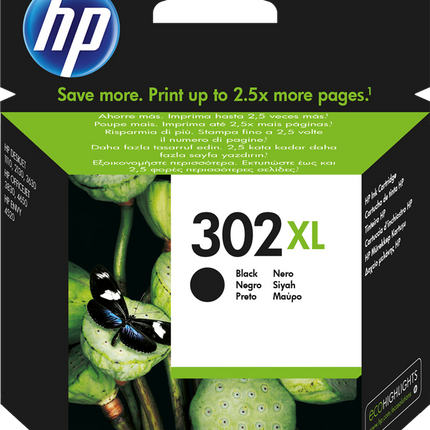 HP 302 XL Schwarz Druckerpatrone