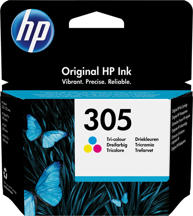 HP 305 mehrere Farben Druckerpatrone 3YM60AE