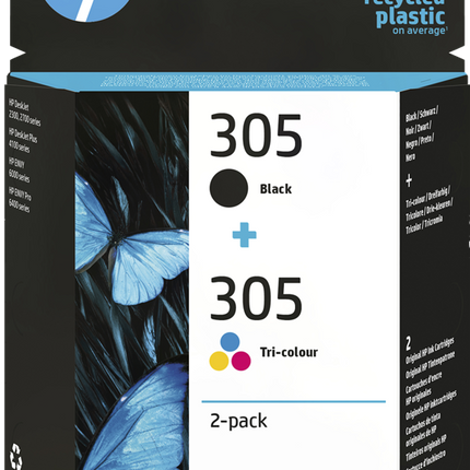 HP 305 Multipack Schwarz / mehrere Farben