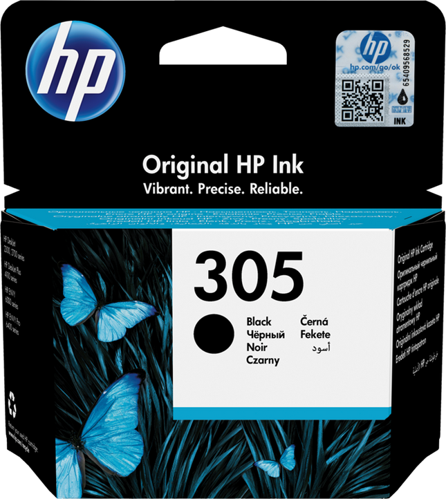HP 305 Schwarz Druckerpatrone 3YM61AE