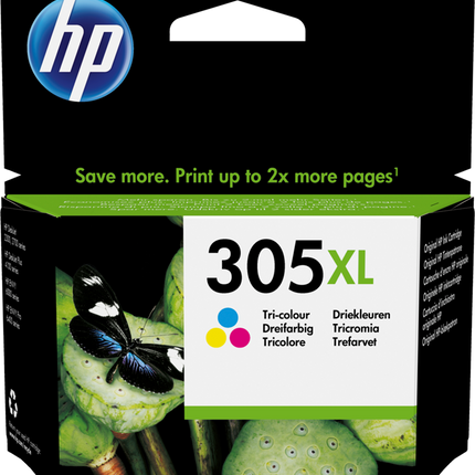 HP 305 XL mehrere Farben Druckerpatrone 3YM63AE