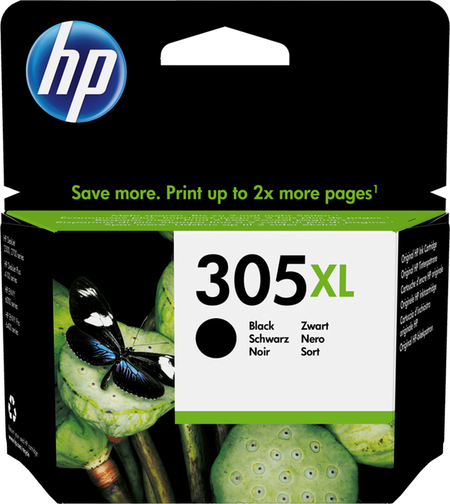 HP 305 XL Schwarz Druckerpatrone 3YM62AE