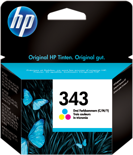 HP 343 mehrere Farben Druckerpatrone