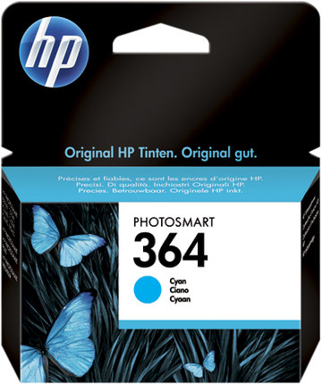 HP 364 Cyan Druckerpatrone CB318EE