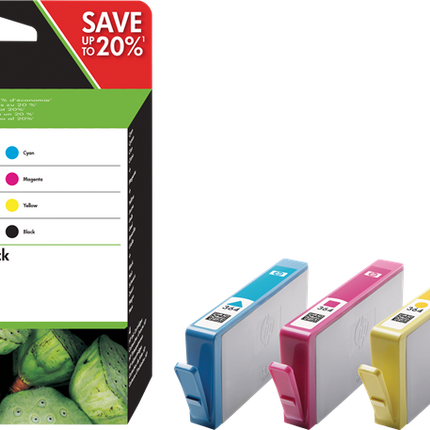 HP 364 Multipack Schwarz / Cyan / Magenta / Gelb