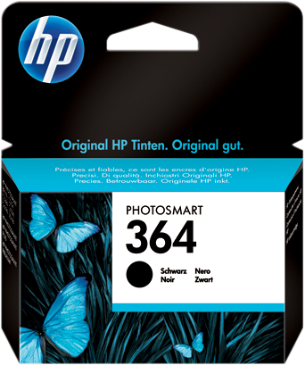 HP 364 Schwarz Druckerpatrone CB316EE