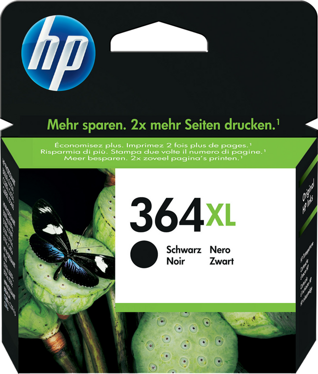 HP 364 XL Schwarz Druckerpatrone CN684EE
