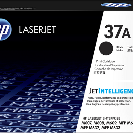 HP 37A Schwarz Toner