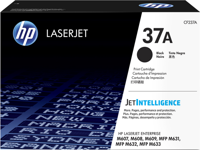HP 37A Schwarz Toner