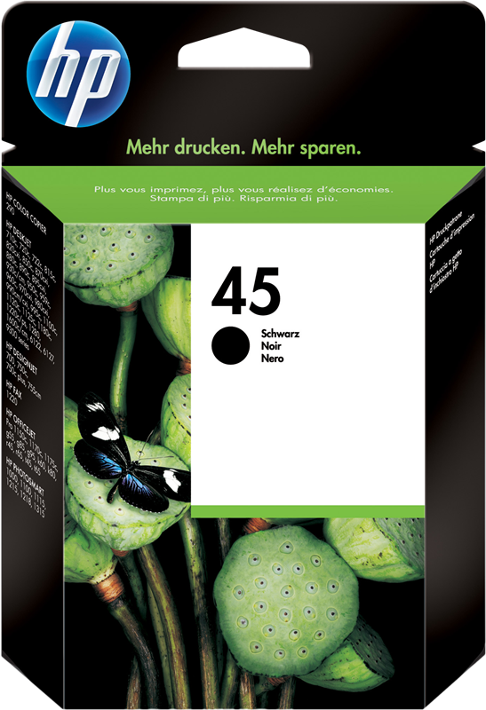 HP 45 Schwarz Druckerpatrone