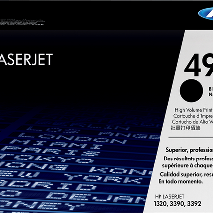 HP 49X Schwarz Toner