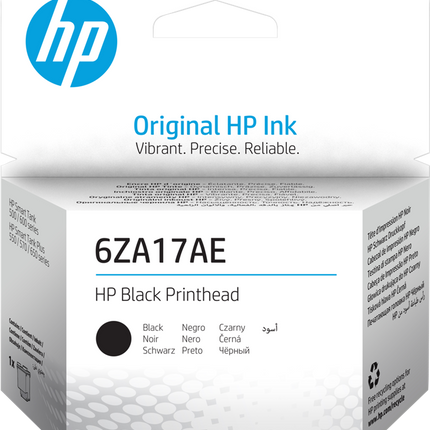 HP 500/600 Serie Druckkopf Schwarz (6ZA17AE)