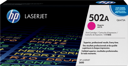 HP 502A Magenta Toner