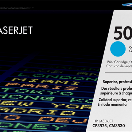 HP 504A Cyan Toner