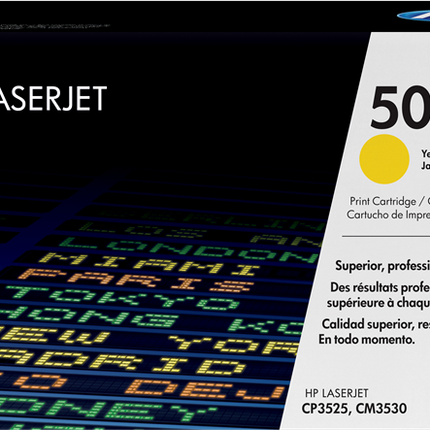 HP 504A Gelb Toner