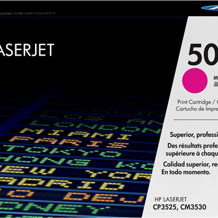 HP 504A Magenta Toner