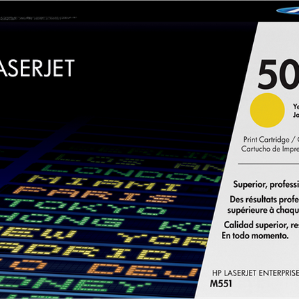 HP 507A Gelb Toner