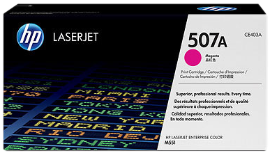 Original HP 507A Magenta Toner