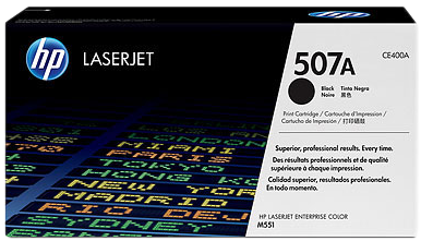HP 507A Schwarz Toner