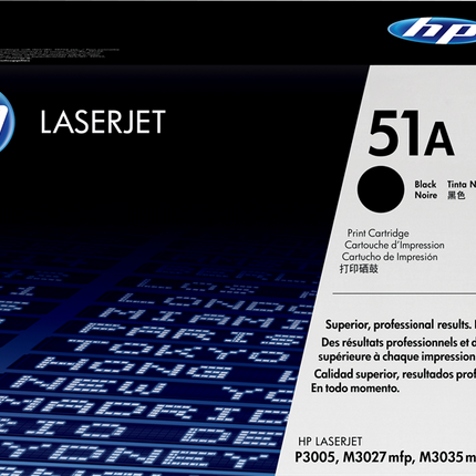 HP 51A Schwarz Toner