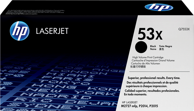 HP 53X Schwarz Toner
