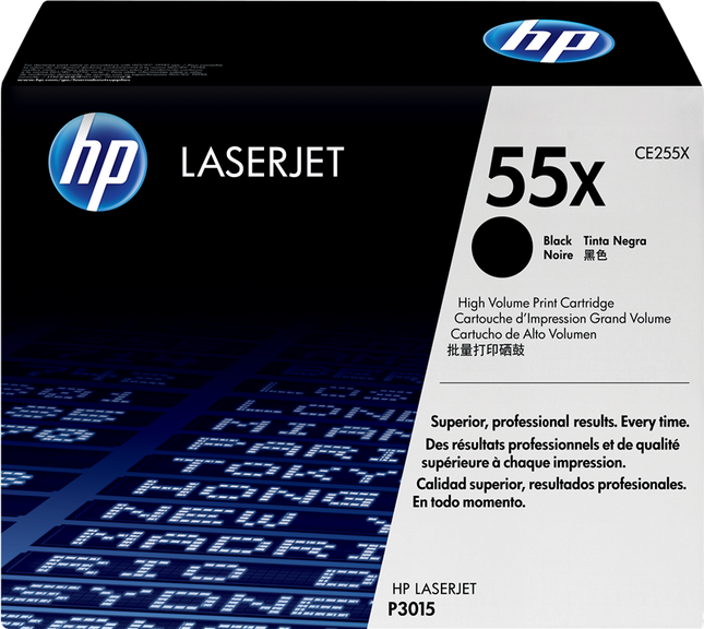 HP 55X Schwarz Toner
